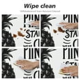 thumbnail image 4 of GOSMITH Picnic Dining Kitchen Farmhouse Summer Tropical Fruit Round Tablecloth White, 4 of 7