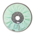 thumbnail image 2 of Breathable Cat Recovery E-Collar Lightweight Protective Cone for Post-Surgery Stop Licking and Scratching Soft Comfort Pet Neck Circle, Mint Green Size L, 2 of 3