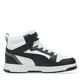 thumbnail image 2 of Tenis Puma Rebound V6 MID PS Niños 17 a 21.5 393832-N negro 18, 2 of 6