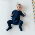 thumbnail image 2 of Kyte Baby Zippered Footie in Navy, 2 of 7