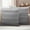 Grey, variant on Blue Ombre Wooden Outdoor Waterproof Pillow Covers, Farmhouse Retro Wood Gradient Decorative Rectangle Throw Pillowcase Sofa Cushion Sham for Patio/Couch/Chair, 20"x12" 2 Pack