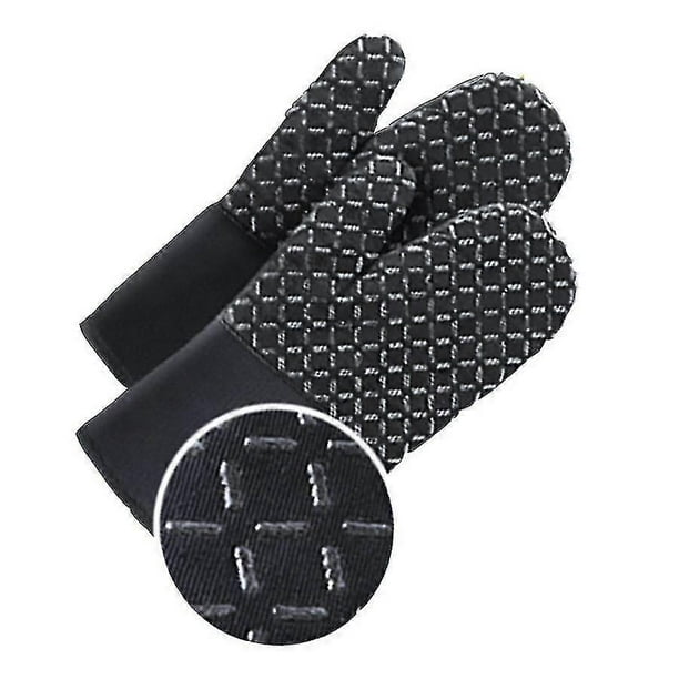 Guantes de horno resistentes al calor, agarraderas y guantes de horno (juego de 2), guantes de horno, guantes para horno holandés, guantes de horno, guantes para hornear, guantes de cocina