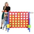 thumbnail image 6 of SDADI Giant 64 Inch 4-In-A-Row Game and Basketball Floor Game, Blue and Red, 6 of 10