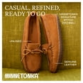 thumbnail image 4 of Minnetonka Men's Tie Tread, Brown, Size 9.5, 4 of 6