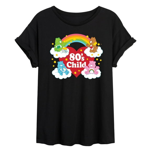 Care Bears - 80s Child - Women's Oversized Graphic T-Shirt
