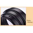 thumbnail image 5 of Cinturón de cuero para hombre, cinturón clásico de lujo para hombre, 3,0 cm, hebilla de ocio, faja para hombre, marrón JM, 5 of 5