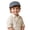 Dark Gray, variant on Kids Boys and Girls Breathable Mesh Beret Flat Cap – Lightweight Newsboy Cabbie Hat for Performance or Casual Work, Versatile Fashion Accessories for 3-16 Years Youth