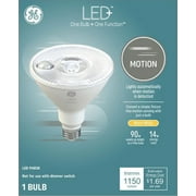 Savant 93128971 GE LED Outdoor Floodlight Bulb, Automatic Motion Light Sensor