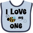 thumbnail image 3 of Inktastic 1st Birthday Bee Boys or Girls Baby Bib, 3 of 4
