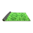 thumbnail image 2 of Ahgly Company Indoor Rectangle Abstract Green Modern Area Rugs, 2' x 3', 2 of 4