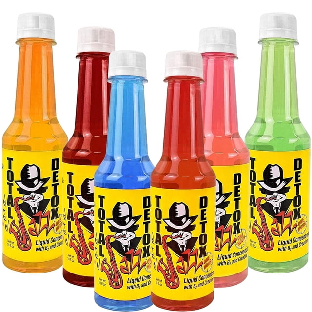 Concentrado líquido Detox Drink Jazz Total Detox de 300 ml (paquete de 3)