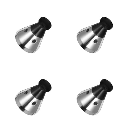 Set of 4 Pressure Cooker Jigger Valve Replacement Fan Din Modern Silver Set of 4 Pressure Cooker Jigger Valve Replacement Fan Din Modern Silver