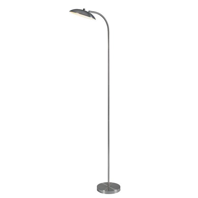 Kenroy Home 32949BS Lampadaire Cheshire Torchiere 10 x 66 Po - Acier Brossé