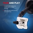 thumbnail image 6 of MOCA AUTOPARTS 82-1378 Front Right Power Window Motor Fit for 2003-2008 Infiniti FX35 FX45 & 2002-2006 Infiniti Q45 & 2003-2006 Infiniti G35, 6 of 9