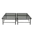 thumbnail image 2 of Full Size Metal Bed Frame - Black, Modern Bedroom Platform, 54x75", No Box Spring Needed, Sturdy Steel, Under-Bed Storage, Easy Assembly, Mattress Support, 2 of 6