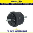 thumbnail image 2 of Engine Motor & Trans Mount 3PCS Set Compatible for 1999 Buick Park Avenue 3.8L Replaces 2897 2898, 2 of 4