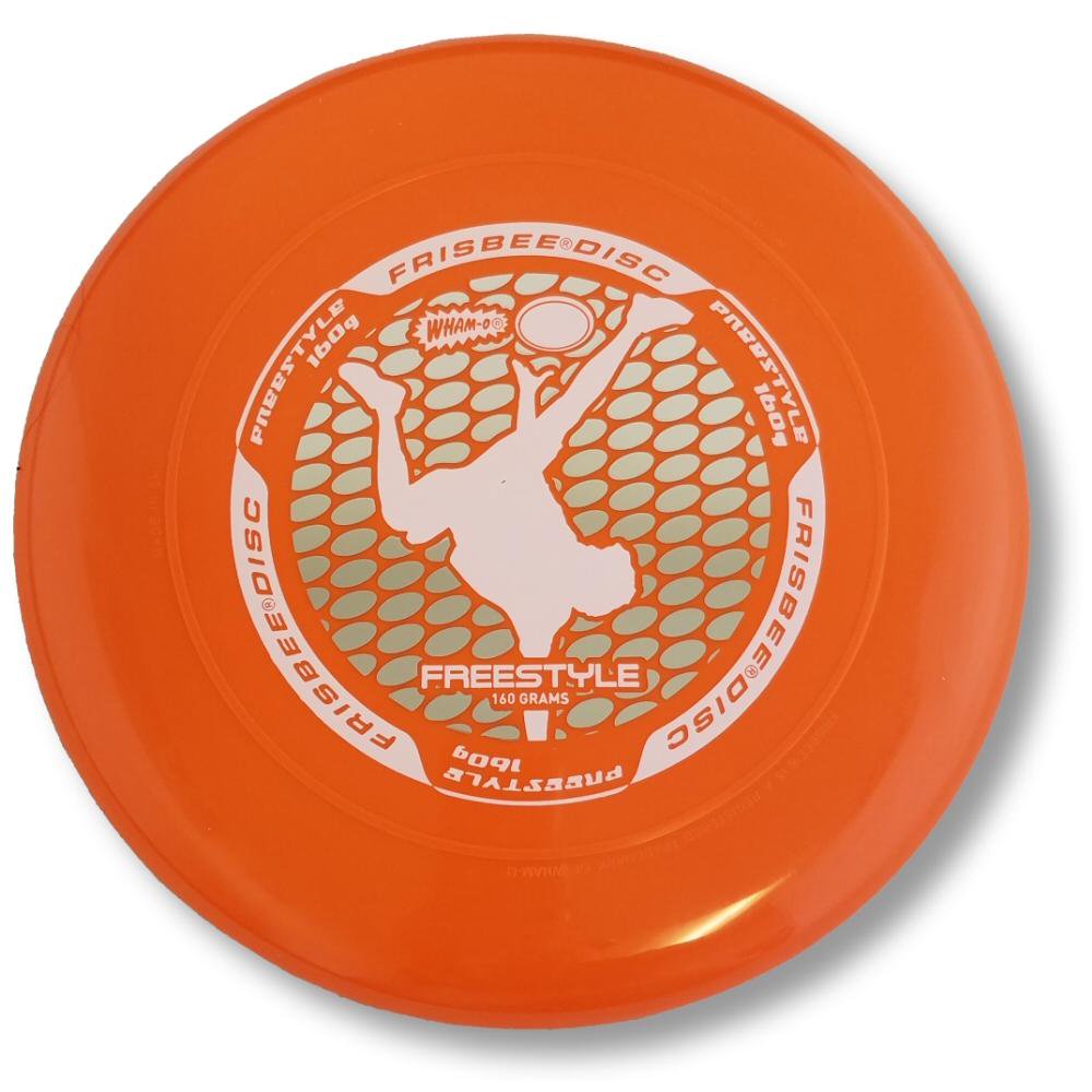 WhamO Freestyle 160g Frisbee Flying Disc, Orange