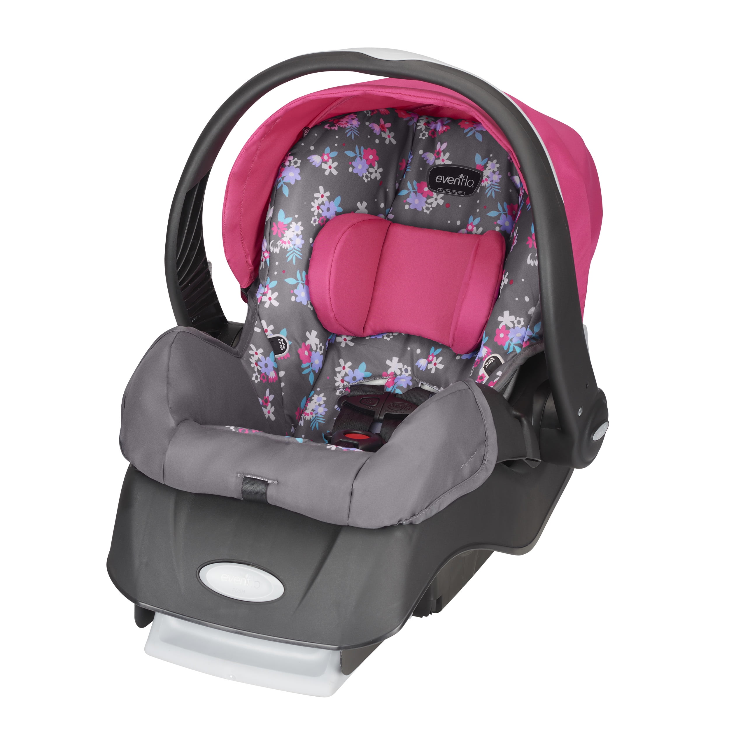 girl car seat and stroller