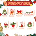 thumbnail image 2 of Adornos para magdalenas Elevizzle Merry Christmas, 24 unidades, acuarela, 2 of 7