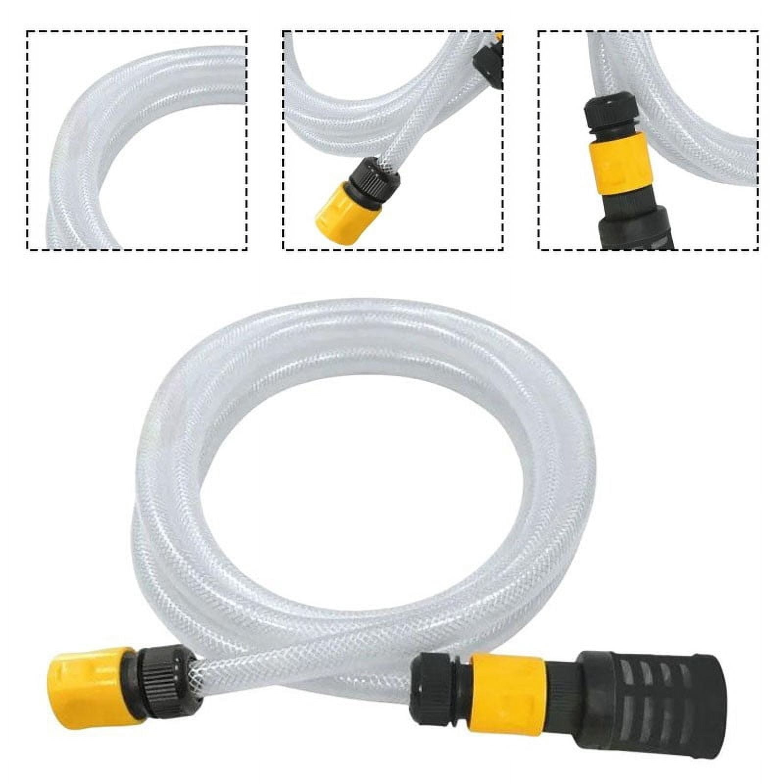 Two Length Option Essential Household Water Inlet Hose Paired With An Effective Stopping Mechanism For Gardens