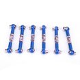 thumbnail image 1 of Servos Link, Tie Rod Set, 6pcs Réglable Tige Métal 47mm Accessoires Réglables Servo Links Tie Rod pour Voiture RC 1/10 Buggy Tourning Voiture Rouge, Violet, Noir, Bleu Foncé, Bleu Clair, 1 of 8
