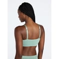 thumbnail image 2 of Joyspun Women's Seamless Plunge Pullover Bralette, Sizes S-XXXL, 2 of 6