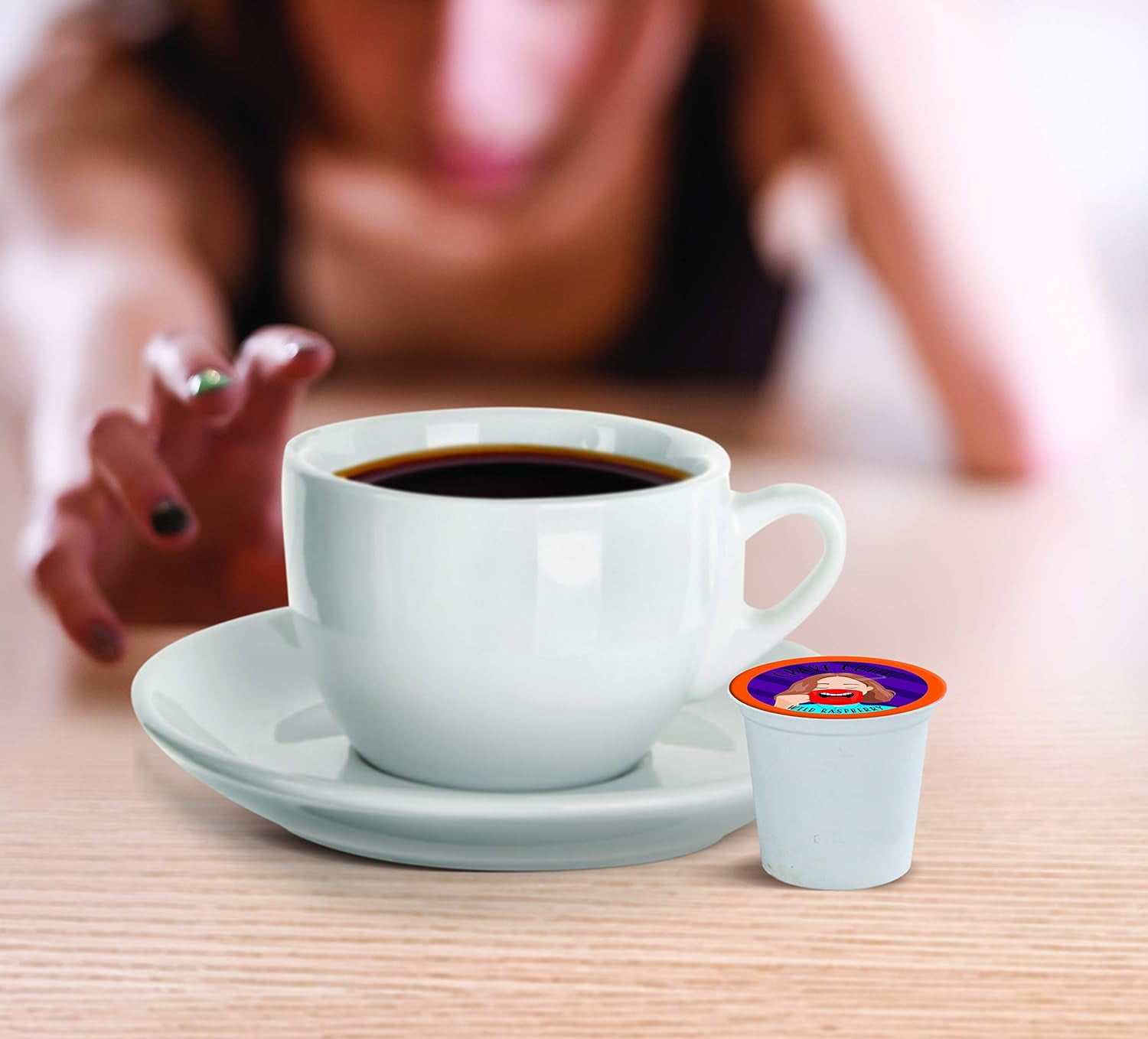 Crave Beverages Flavored Coffee Pods Sampler, Compatible with 2.0 K-Cup Brewers, Assorted Variety Pack, 40 Count (Pack of 1)