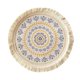 thumbnail image 2 of Mantel Individual Redondo para Mesa de Cocina Tejido a Mano Resistente Al Calor 33cm Borla Mandala Flor Comedor Manteles para Decoraciones de Interior Estilo B Macarena mantel, 2 of 8