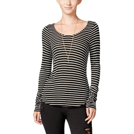 Chelsea Home Shirt - Chelsea Sky Womens Striped Open Back Casual Top