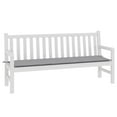 thumbnail image 3 of vidaXL Water Repellent Grey Oxford Fabric Bench Cushion for Outdoor Garden, 3 of 7
