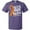 Purple, variant on Never Stop Fighting Leukemia Awareness Orange Ribbon T-Shirt