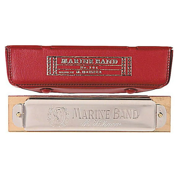 Hohner Marine Band 364 Diatonic 12-Hole Harmonica - Key of C