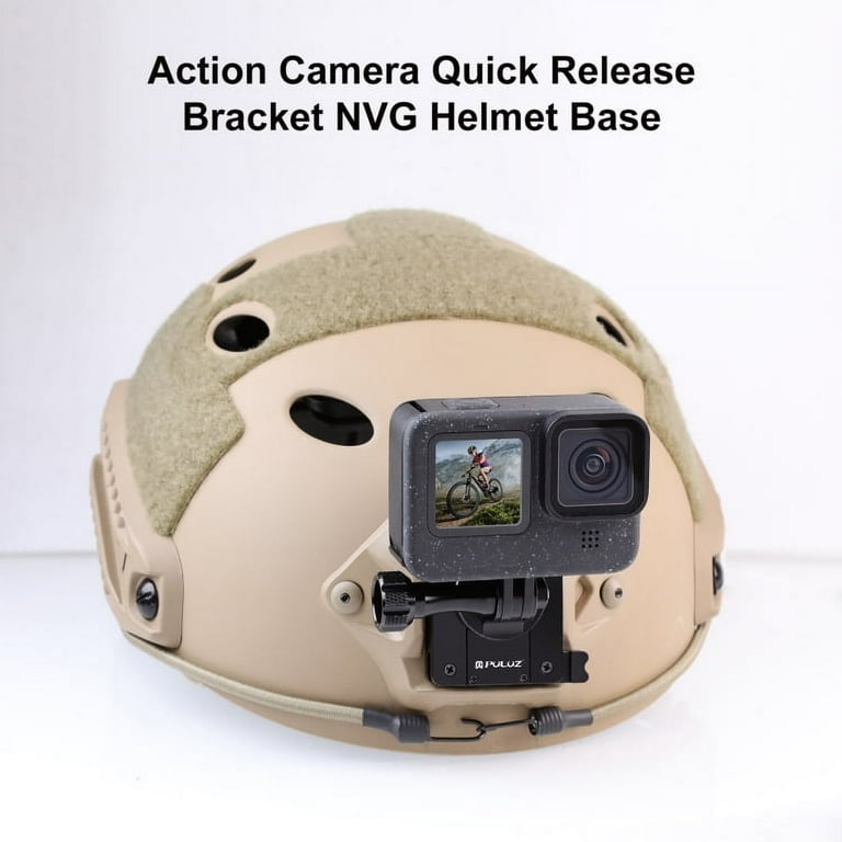 Aluminum NVG Helmet Mount Compatible with GoPro Hero 12 Black