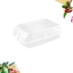 thumbnail image 5 of Caja de almacenamiento de zapatos de plástico, caja gruesa, contenedor grande y transparente para zapatos de hombre y mujer (blanca), 5 of 7