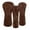 Brown Leopard Dog Paws Print, variant on Uorisanigo Golf Headcovers (3-Pack) – Waterproof Camo Hunting Forest Golf Club Protection for Fairway Woods Driver Hybrids, Lightweight PU Leather Golfclub Head Cover with Soft Lining