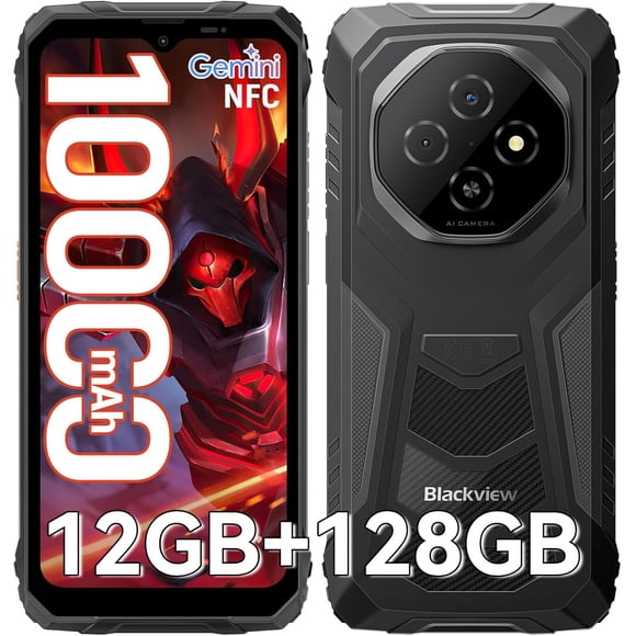 Smartphone Blackview Fort 1, 12 GB de RAM, 128 GB de ROM, 10.000 mAh