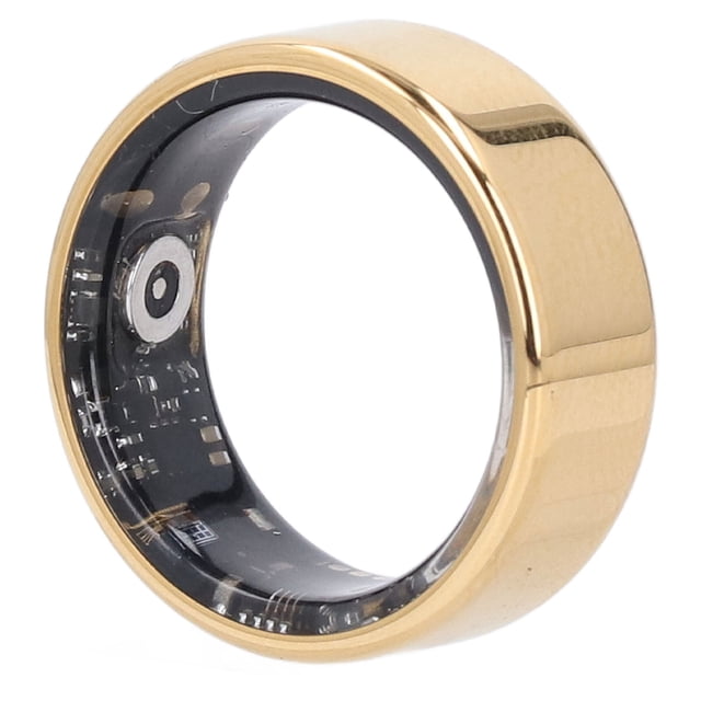 Smart Ring Health Tracker, Fitness Tracker Ring Monitoring Fitness Pedometer Sleep Tracking APP, IP68 Waterproof Wearable Health Rings, Step Counter Fitness Ring for Sport