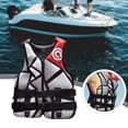 thumbnail image 1 of DYNWAVECA Life Vest Breathable Adjustable Buoyancy Aid for Sailing Rafting red, 1 of 10