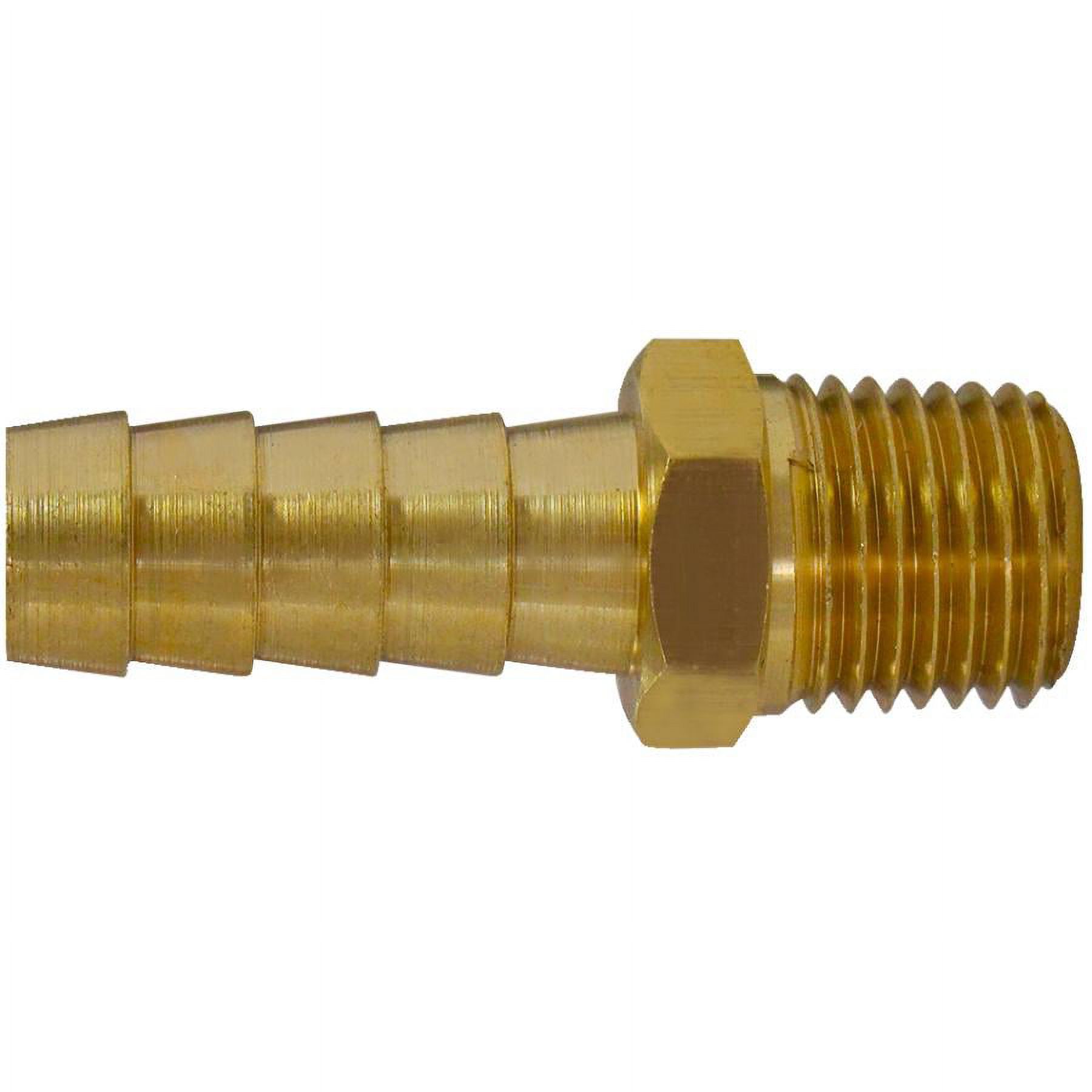 Connecteur de Tuyau en Laiton 3/8 Pouces Insert x 1/2 Pouces MPT