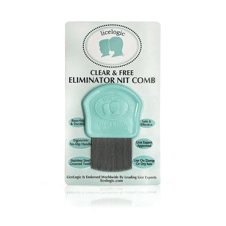 LiceLogic Clear & Free Eliminator Nit Comb