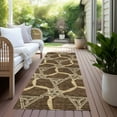 thumbnail image 6 of Addison Rugs Chantille Indoor/Outdoor Transitional Geometric Brown Washable Runner Rug, 2'3" x 7'6", 6 of 6