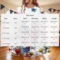 thumbnail image 3 of SGFCWSX Girls Summer Dresses 4th of July American Flag Patriotic Ruffle Sleeve Casual Tiered A-Line Kids Dress Multicolor Size 11-12 Years, 3 of 8