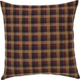 thumbnail image 2 of VHC Brands Primitive Bedding-Heritage Farms Fabric Euro Sham, Deep Burgundy Red, 2 of 5