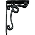 thumbnail image 4 of Ekena Millwork 2"W x 5 1/2"D x 8"H Orleans Wrought Iron Bracket, (Triple center brace), Antiqued Pewter, 4 of 8