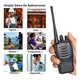 thumbnail image 5 of Radios Walkie Talkies Con Manos Libres 4 unidades Malubero Negro, 5 of 5