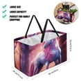 thumbnail image 2 of Unicorn Large Capacity Foldable Oxford Cloth Picnic Basket - Reusable Cube Organizer, Storage Bins, and Laundry Basket Included, 2 of 7