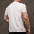 thumbnail image 5 of Yaoyar Men Breathable Casual Sports Fitness T Shirt Gym Workout V Collar Polo Shirts Summer Classic Pullovers, 5 of 6