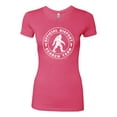 thumbnail image 2 of Wild Bobby Official Bigfoot Search Team Funny Sasquatch Pop Culture Women Slim Fit Junior Tee, 2 of 6