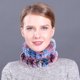 thumbnail image 5 of Bufanda de piel de conejo Nueva funda de cuello de piel de punto elástica para otoño e invierno Jersey de mujer Cuello cálido Uso dual Exención, 5 of 5