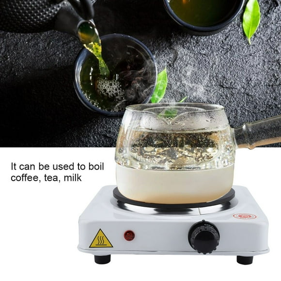 Portable Electric Stove, 1000W Electric Stove General Mini Portable Heater Heating Plate Household Cooking Appliances Countertop for Coffee Tea Milk Boiling
